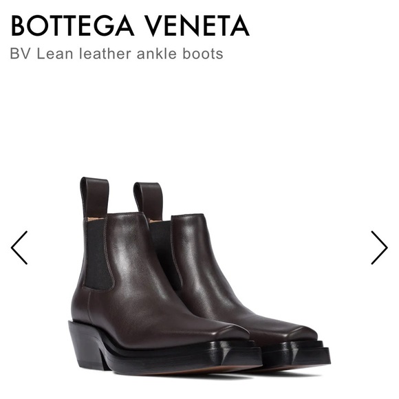 Bottega Veneta Lean Square Toe Boots - Picture 9 of 16
